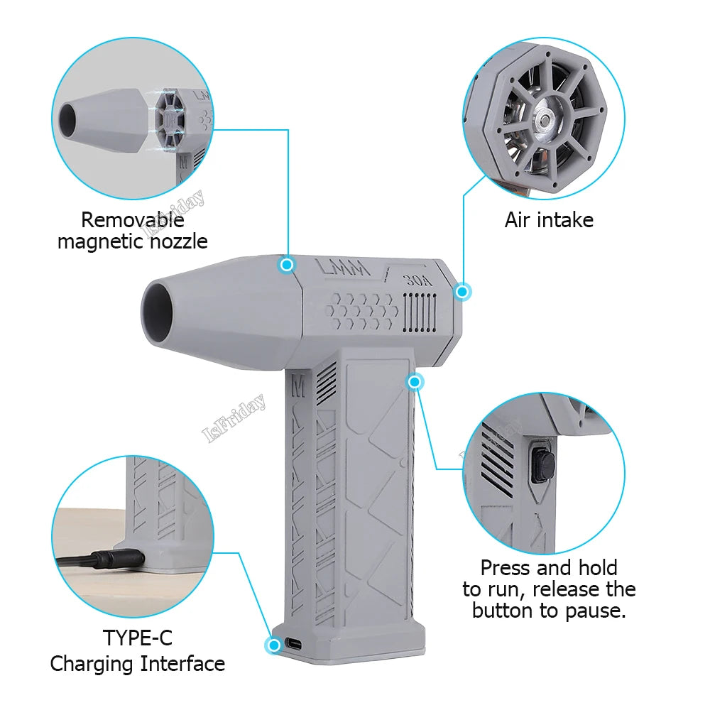 Mini Turbo Jet Fan Powerful Air Blower